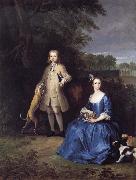 Peter Tillemans Master Edward and Miss Mary Macro oil painting picture wholesale